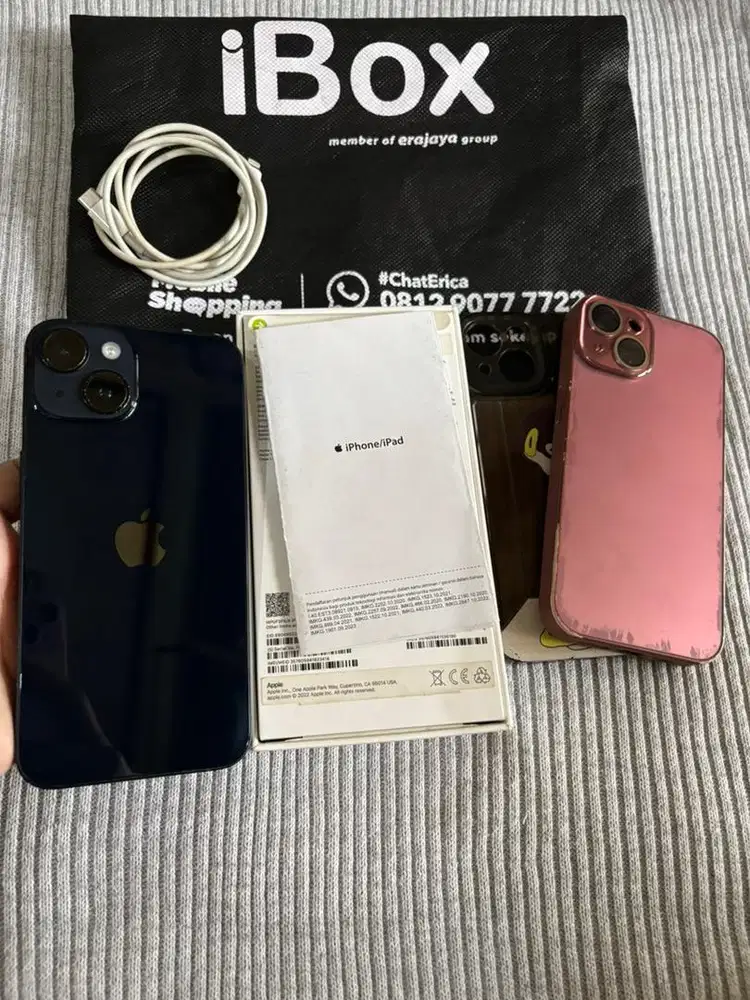 IPhone 14 128GB Resmi IBox PA/A Fullset Original