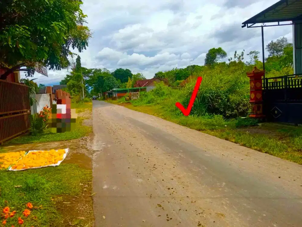 Tanah Strategis dua Muka dekat Pamela 7 Purwomartani