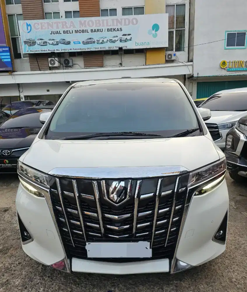 Alphard G ATPM 2.4 AT 2019 putih istimewa dp 90 jt