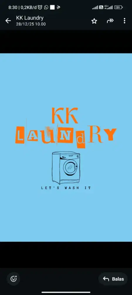 Dibutuhkan karyawan Laundry