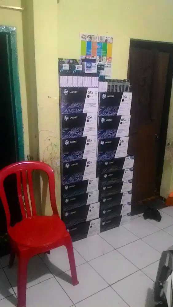 Terima Toner tinta hp canon baru dan bekas