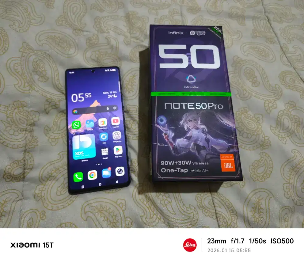 Infinix Note 50 Pro 8/256GB bisa tt