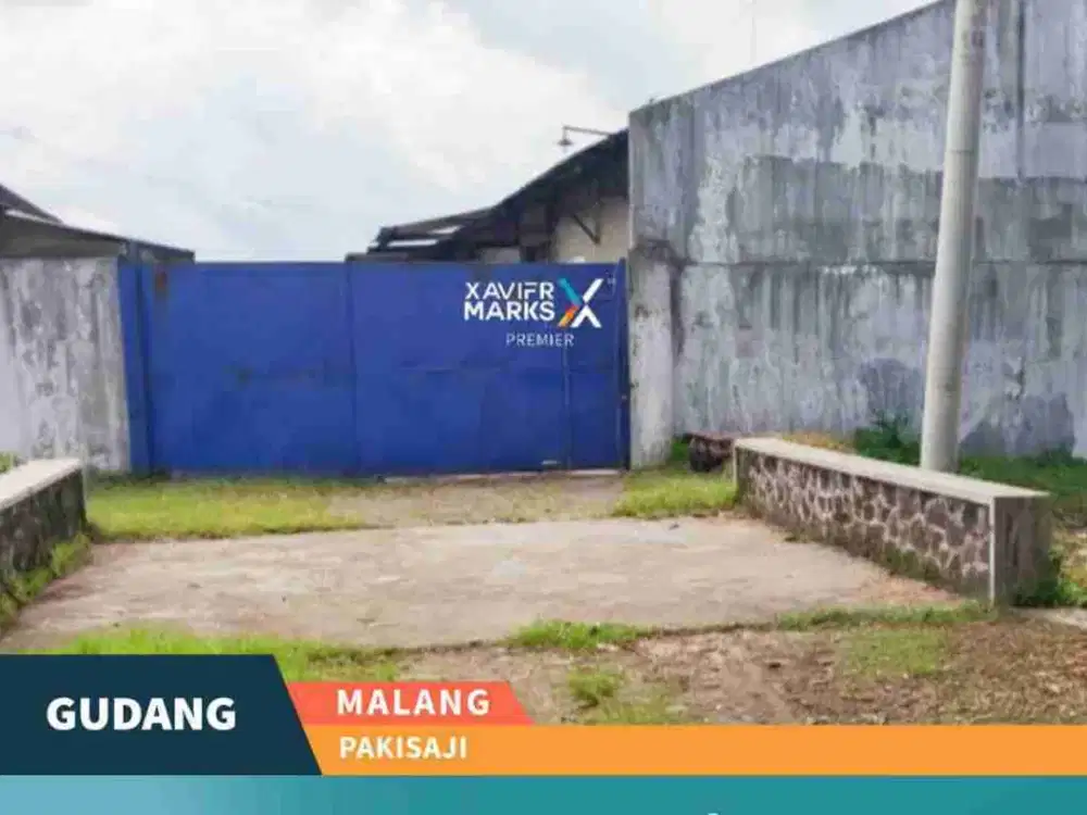 Disewakan Gudang 600 m2 Di Nol Jalan Raya Pakisaji Kab. Malang
