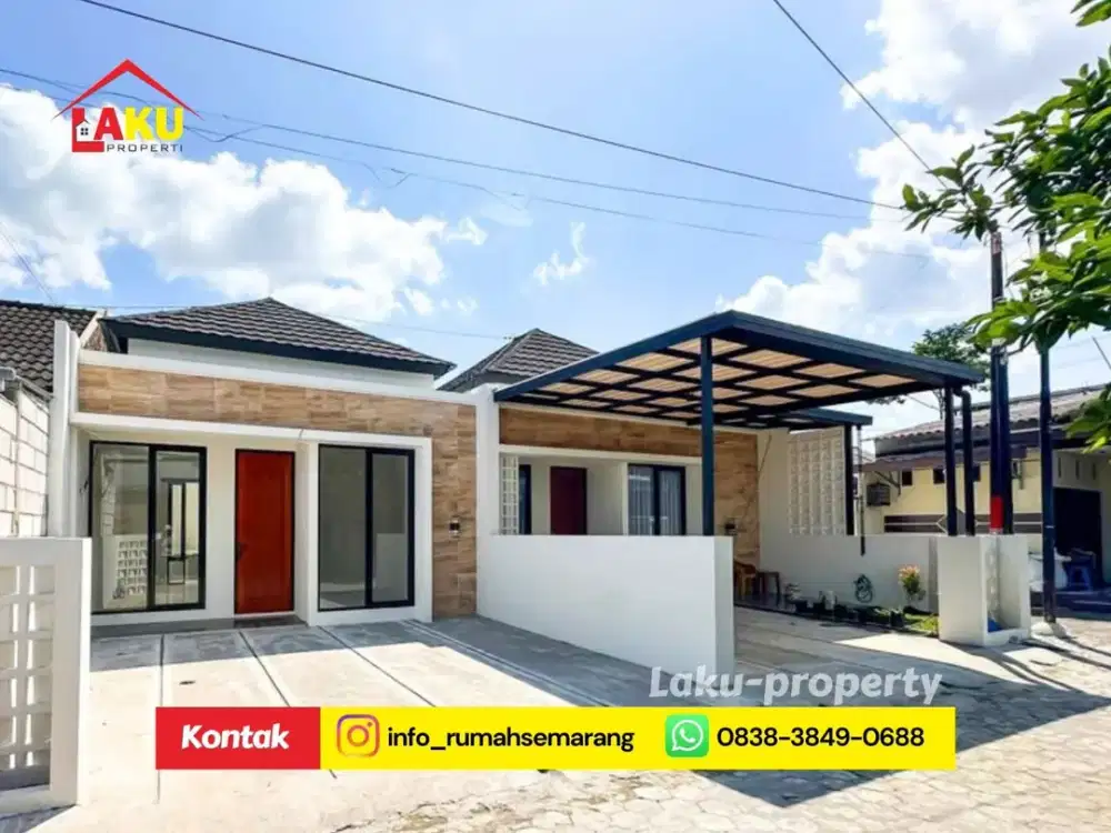 PROMO JANUARI 2026! Rumah di Pusat Ungaran DP Cuma 25 Juta – Free Biaya & Cicilan Flat