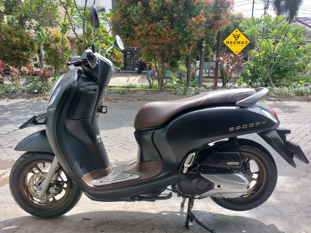 (DP 400)‼️ Honda Scoopy Prestige Keyless Hitam Mulus 2024 Cash Kredit