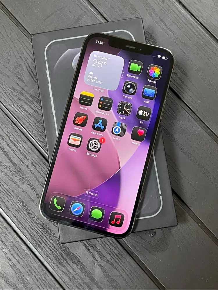 iPhone 12 Pro 128gb Graphite Bea Cukai Sinyal Permanen Anti Blokir2