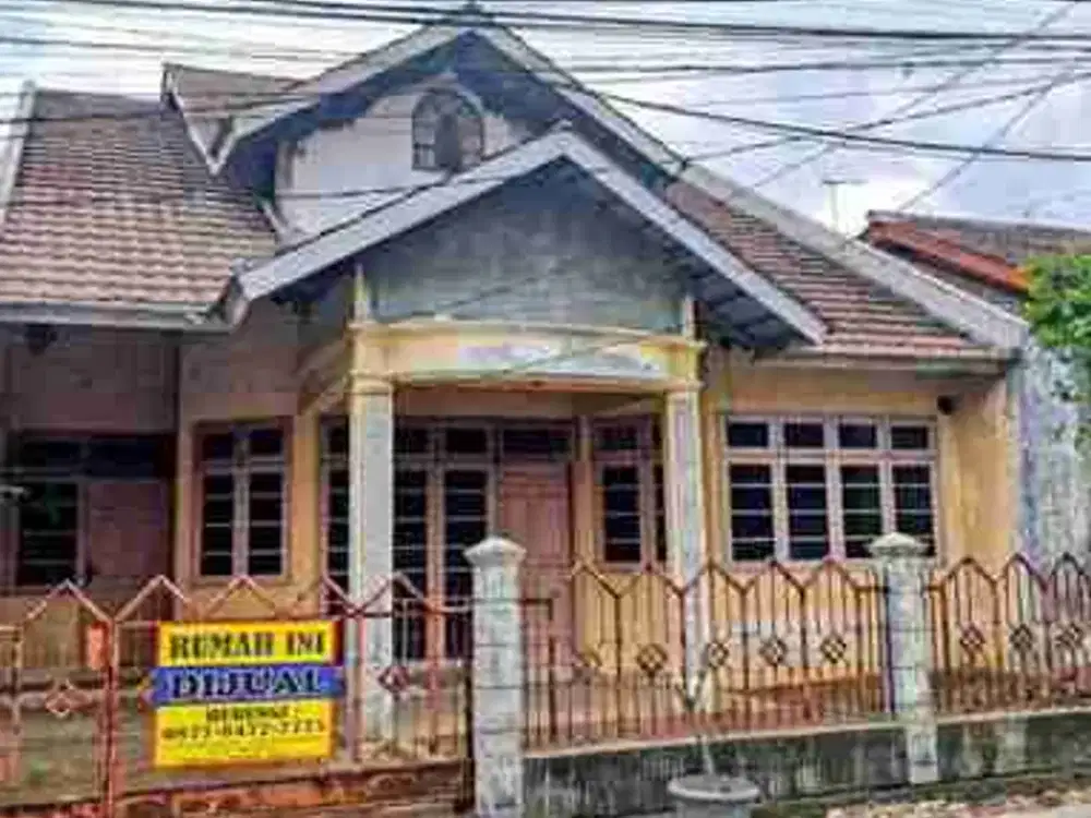jual rumah tanah 250m² taman galaxy hitung tanah