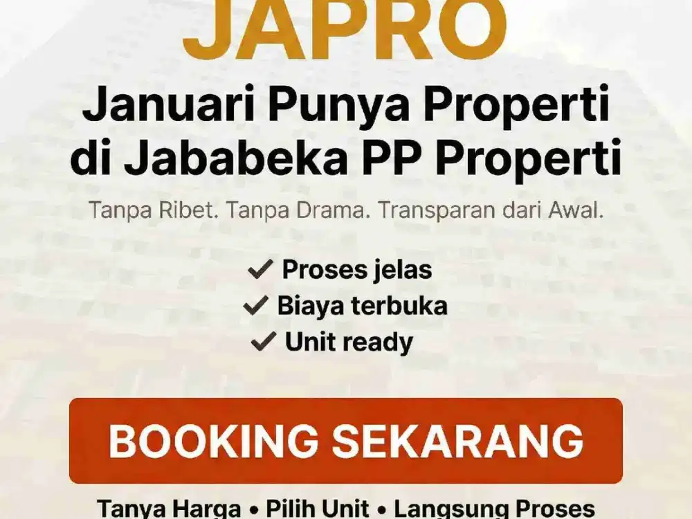 Riverview Apartment Jababeka - Siap dengan peluang sewa 100% Cuan