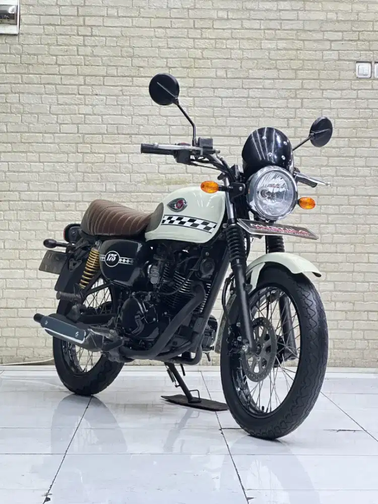 READY‼️ KAWASAKI W175 CAFE TH 2022 WARNA FAVORIT UNIT MULUS NOPOL S