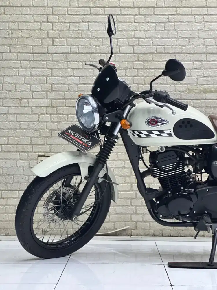 WARNA FAVORIT‼️ KAWASAKI W175 CAFE TH 2022 SUPER MULUS NOPOL S