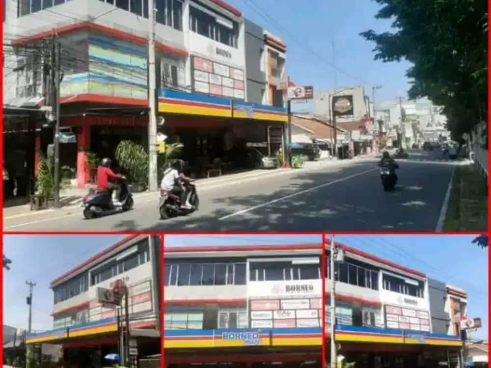 DIJUAL RUANG USAHA 3 LANTAI STRATEGIS DEPAN KAMPUS UPN SETURAN SLEMAN YOGYA