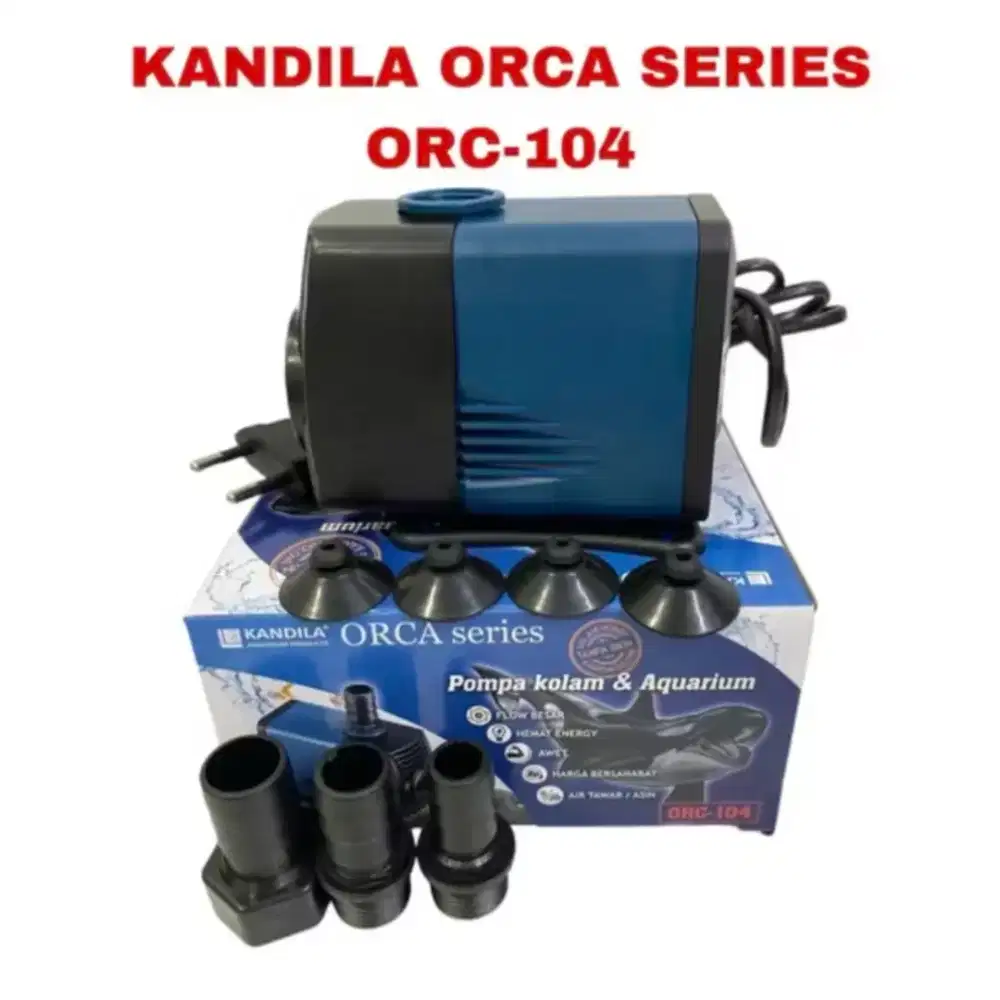 Pompa aquarium kandila orca 104
