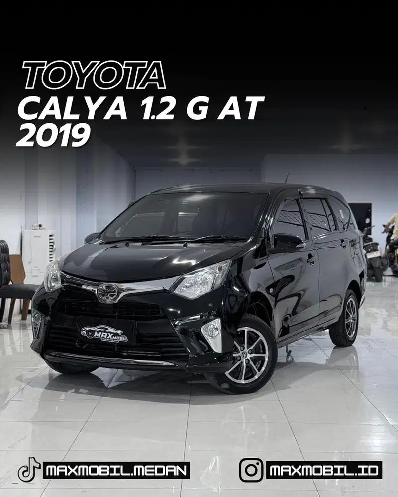 [ODO 37RB!!] TOYOTA CALYA 1.2 G AT 2019 pemakaian 2020