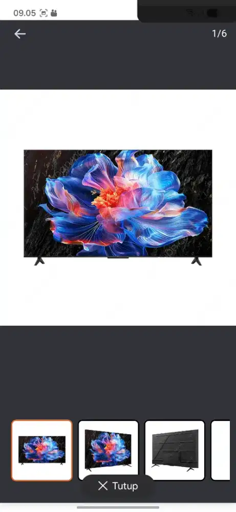 Ready stok tv 43 inc tcl google tv