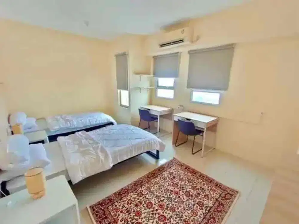 MURAH‼️2BR jadi 1 BR apartemen Puncak kertajaya dekat kampus ITS