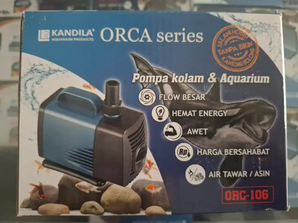 Pompa aquarium kandila orca 106