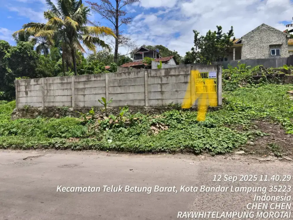 Di Jual Tanah Luas 511 M2