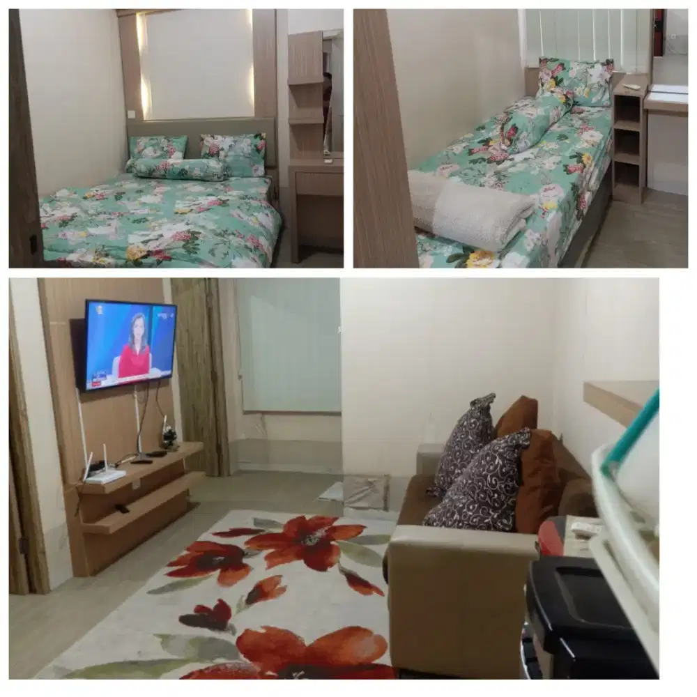 MURAH,DISEWAKAN TIPE 2 BR,FULL FURNISH, APARTEMEN TENGAH KOTA SEMARANG