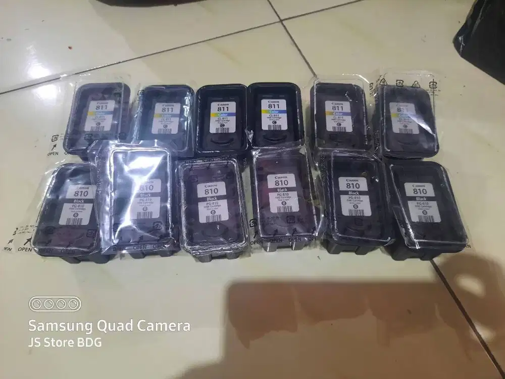 Terima tinta hp canon baru dan bekas