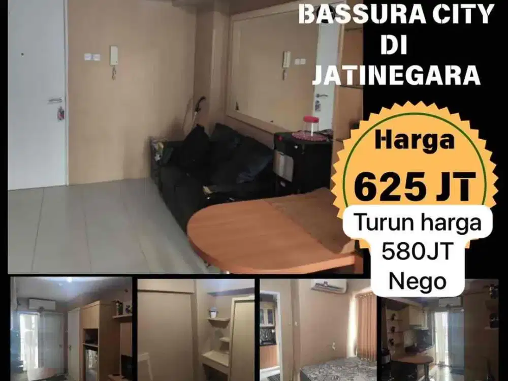 Dijual Apartemen Semi Furnished di Atas Mall Bassura