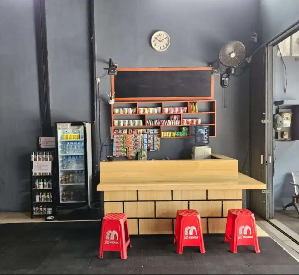 Meja Warkop Full Set