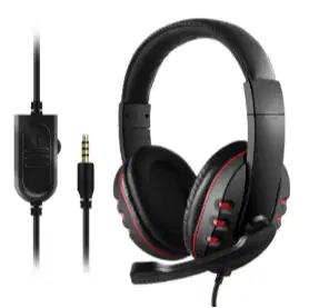 Headphone Gaming Soyto GM003 Headset With Mic - Black/Red - Gaming