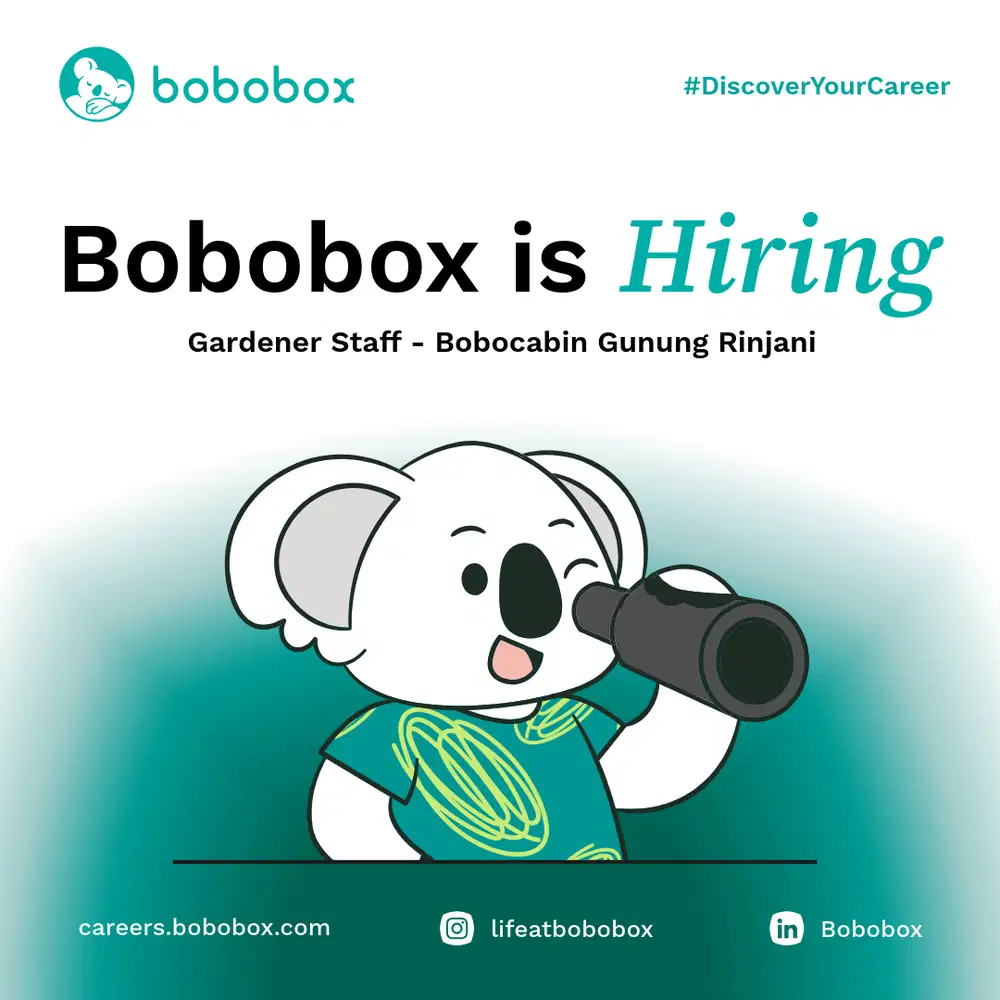 Gardener Staff - Bobocabin Gunung Rinjani