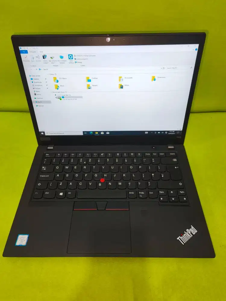 Laptop Lenovo Thinkpad T490 Intel Core i5-8365U Ram 16GB SSD 256GB