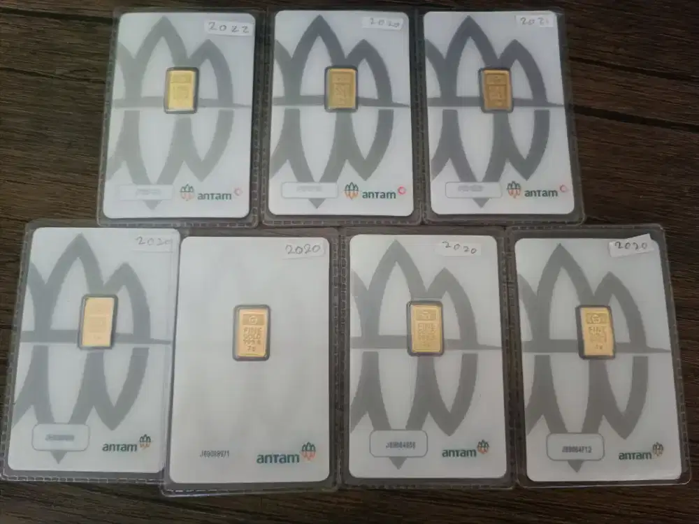 Logam mulia Antam 2gr/3gr