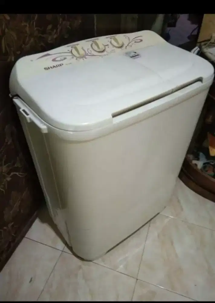 Mesin cuci Sharp 2 tabung 7kg