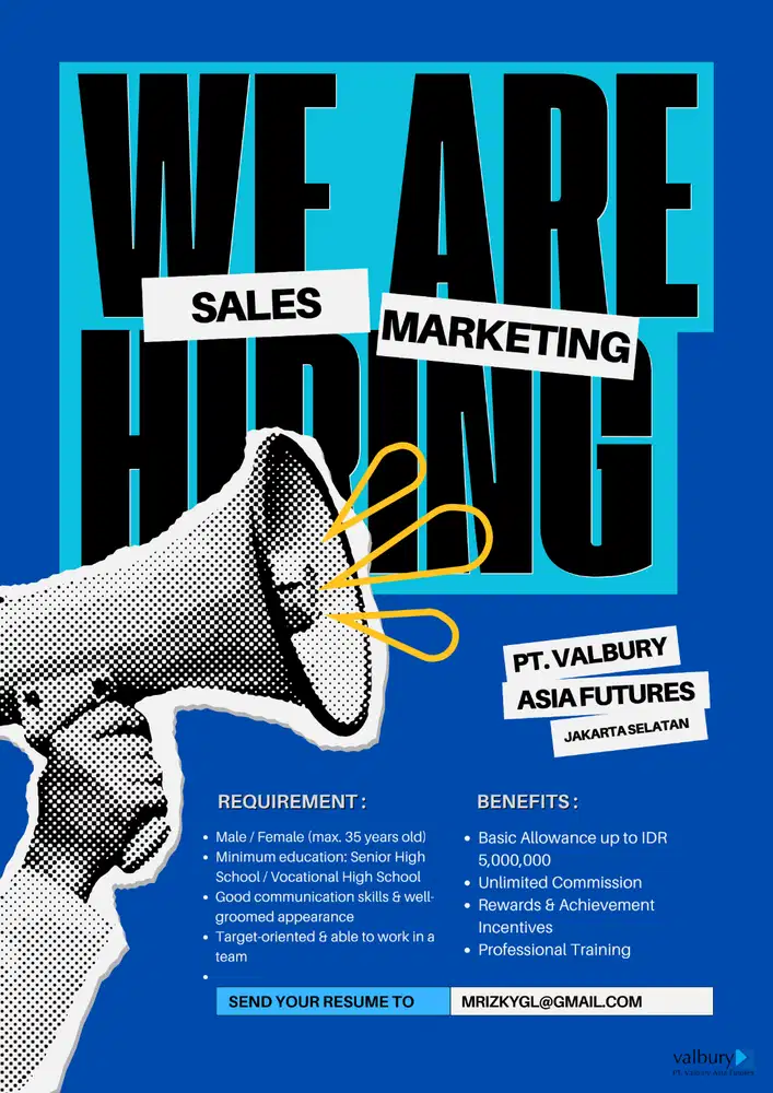 Lowongan sales & Administrasi Jakarta Selatan