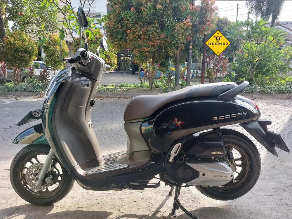 (DP 300)‼️ Honda Scoopy Prestige Keyless Hitam Mulus 2022 Cash Kredit