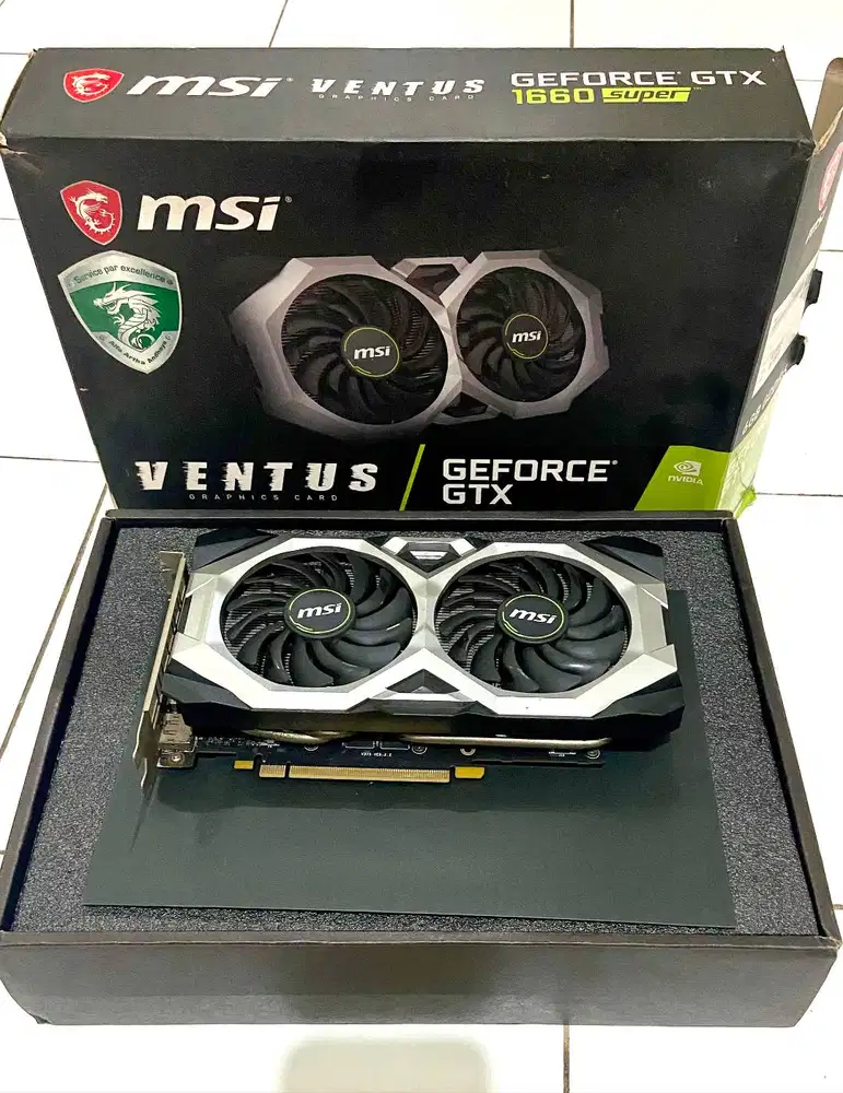 MSI GTX 1660 Super Ventus 6GB OC edition