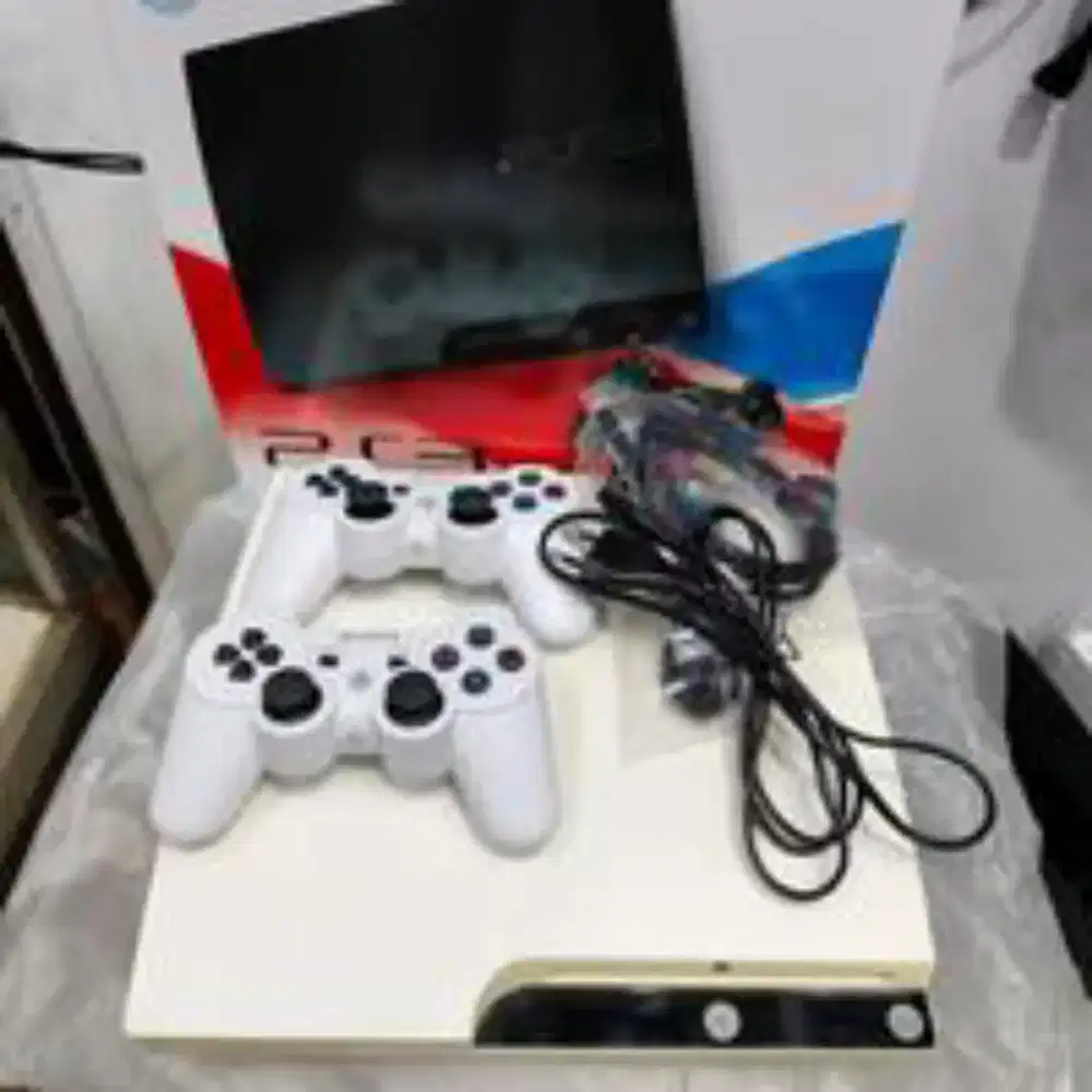 PS3 Slim Seri 3xxx HDD 500 GB full game full set Barang simpanan