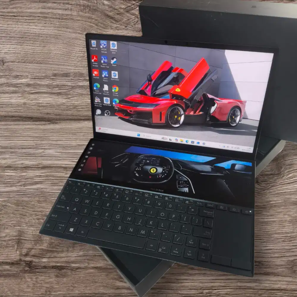 ASUS ZENBOOK DUO UX481Fa -308  ZENBOOK [ SSD 512GB DUAL SCREEN]