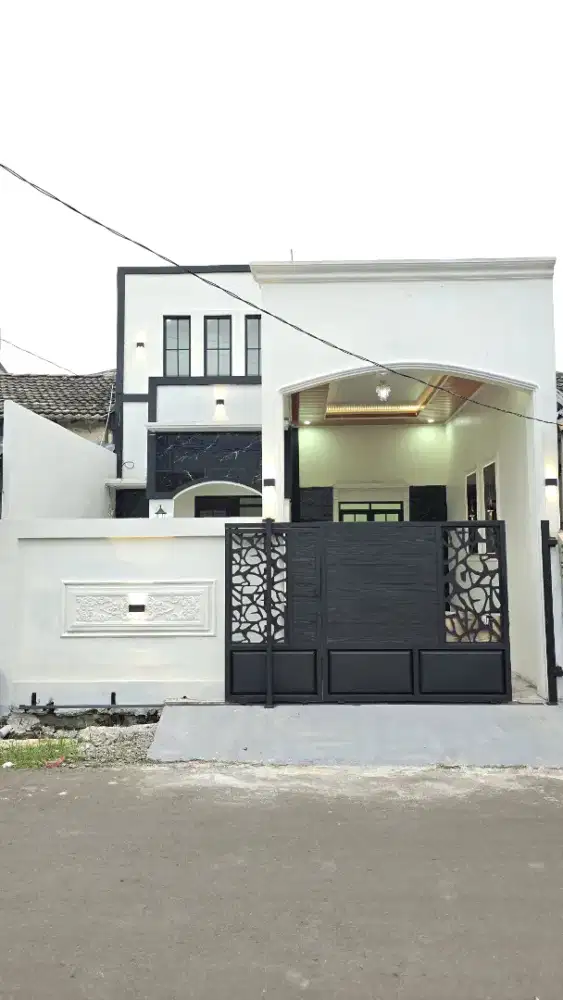 Djual Rumah Cluster Gaya Modern Klasik semifurnish di Citra Indah City