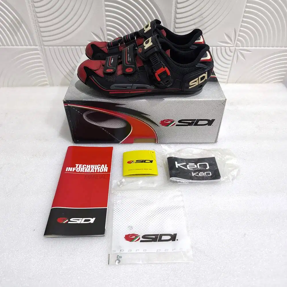 Sepatu Roadbike Sidi Scarpe Genius 7 Carbon Nenero
