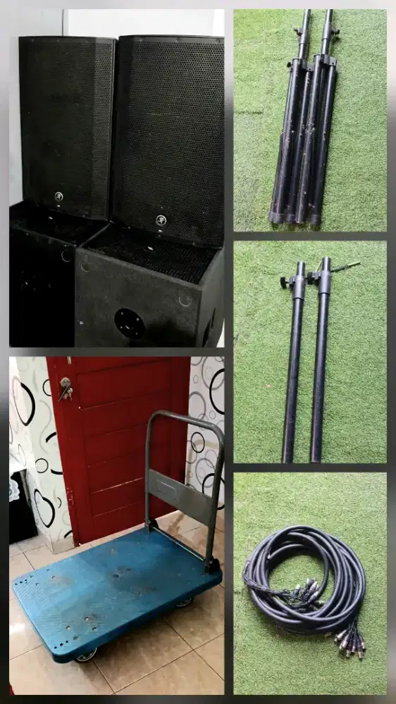JUAL SET SPEAKER MACKIE THUMP DAN SUBWOOFER PROEL