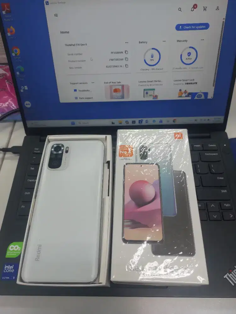 Redmi Note 10S Mulus Fullset Original