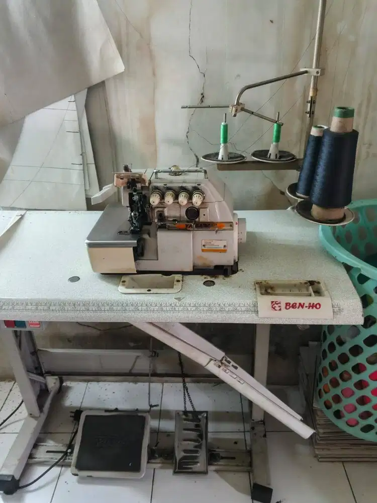 jual set mesin obras & overdeck