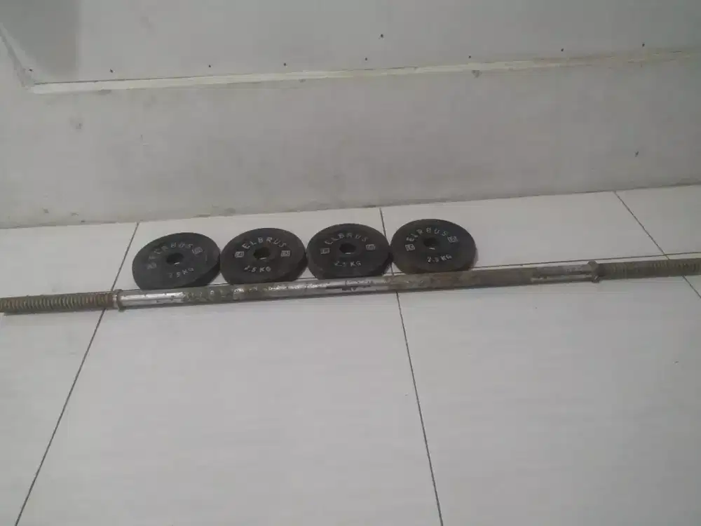 Jual barbel dan roll bar