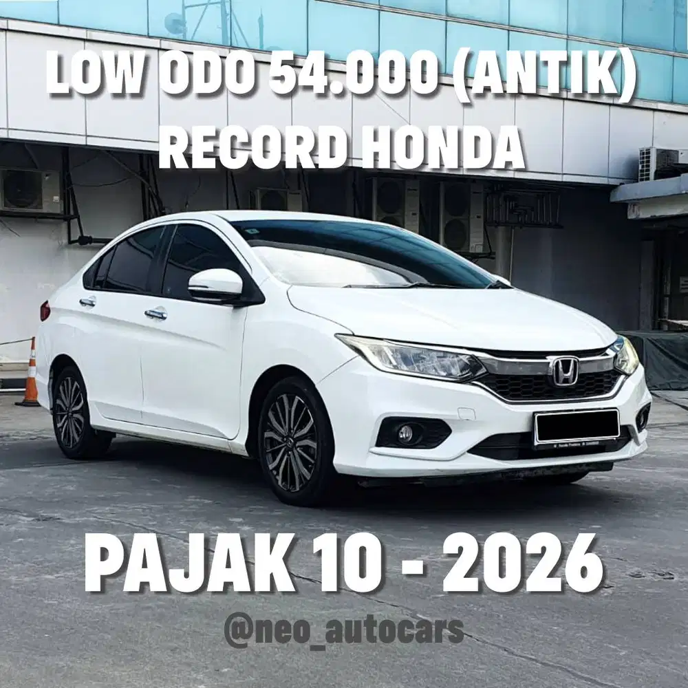 KM 54RB‼️CITY E MATIC  SEDAN 2018 DP 10 JUTA