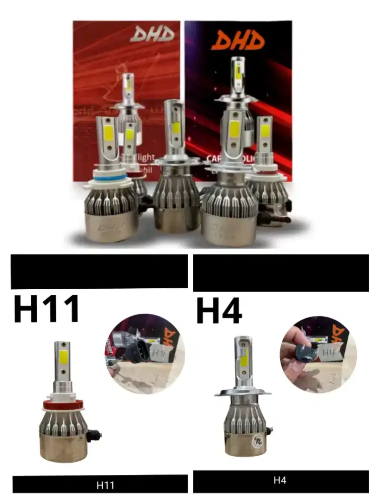 LED DHD H4 & H11
