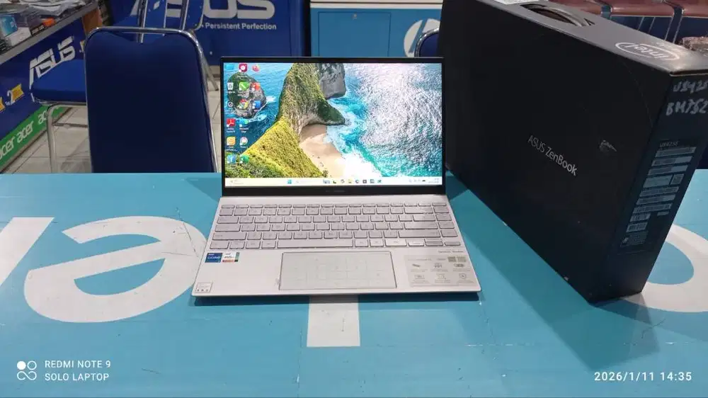 ASUS ZenBook UX425E CORE i7 GEN 11 RAM 16GB SSD 512GB SERI PRIMUM