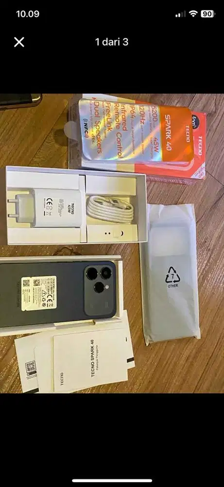 Like new tecno spark 40 ram 12/128