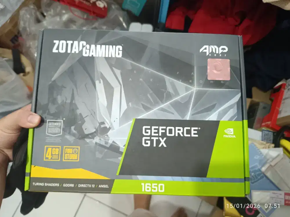 Di jual GTX 1650 AMP 4GB GDDR6 Zotac gaming