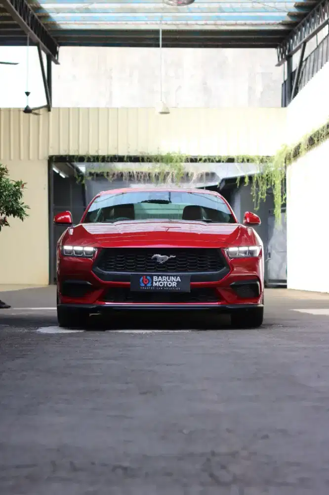 (KM 15 Perak) FORD MUSTANG 2.3 FASTBACK ECOBOOST FACELIFT RAPID RED