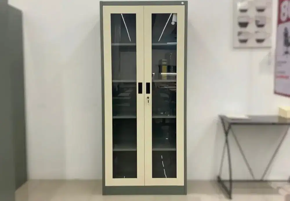 Lemari File Simon full kaca Selma