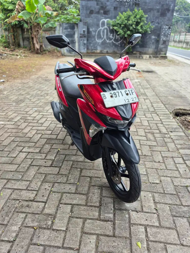 Dijual Yamaha Soul GT 125 tahun 2017 surat lengkap