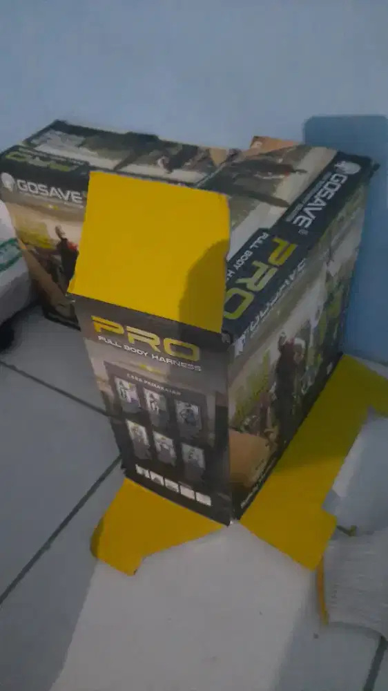 Jual full bodiharnes 2 hook merk go dave